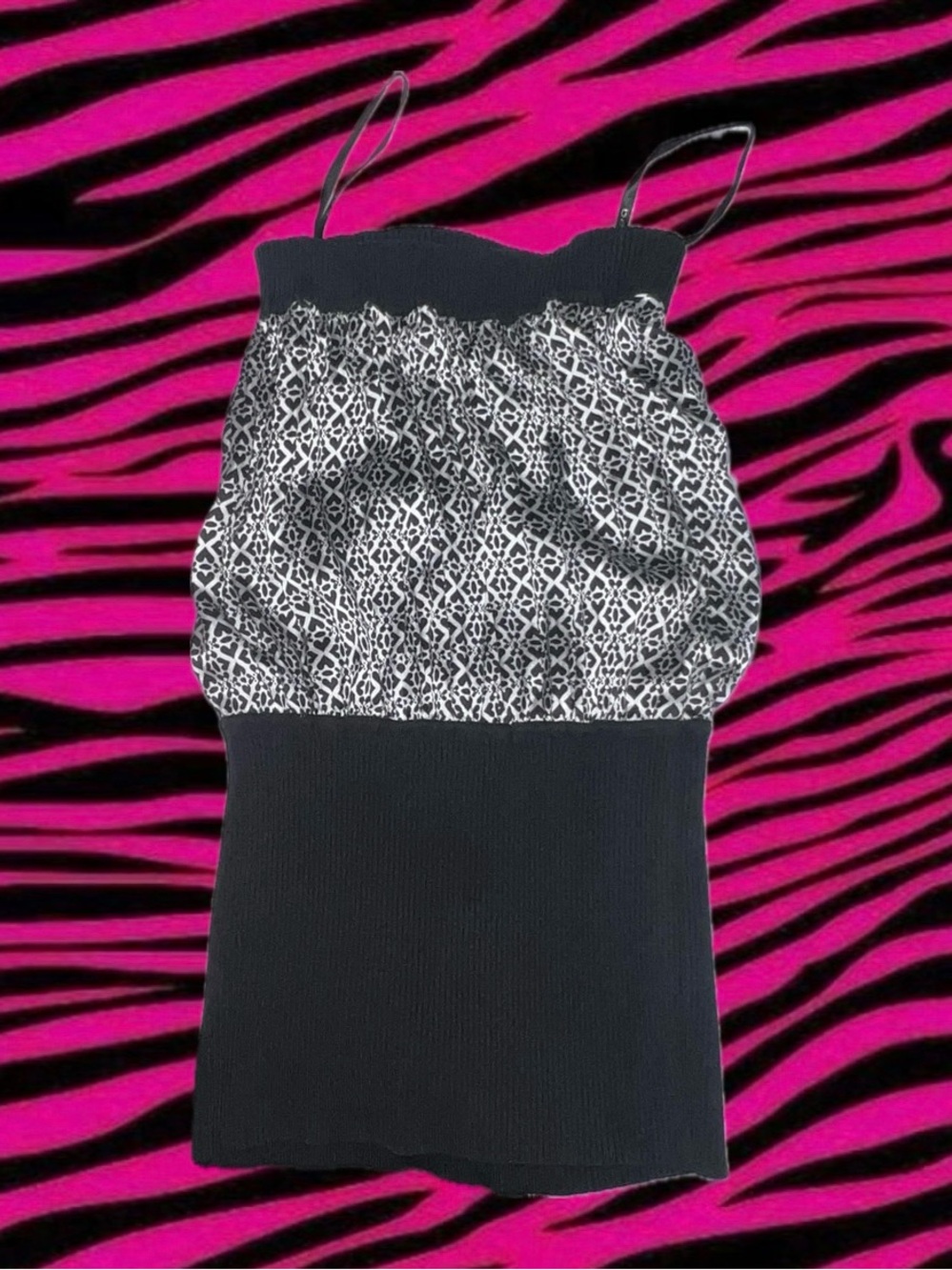 Bebe y2k long tube top